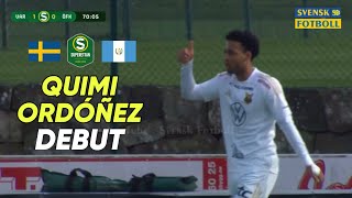 ASÍ FUE EL DEBUT DE ARQUIMIDES ORDÓÑEZ EN EUROPA 🇬🇹 🇸🇪 [upl. by Alisun]