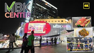 MBK CENTER  SHOPPING Muay thai and Food Court April 2023 [upl. by Cawley]