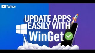 How to update apps via winget command on Windows [upl. by Bihas]