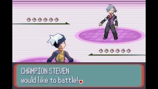 Pokemon Inclement Emerald  Vs Steven [upl. by Darius612]