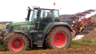 Fendt 714 Vario TMS mit Pöttinger HD [upl. by Arrec]