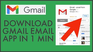 How to Download Gmail Email App in 1 Min [upl. by Akimik]