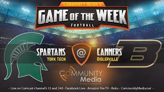 Game of the Week  York Tech  Biglerville Canners 1092020 [upl. by Cyndia]