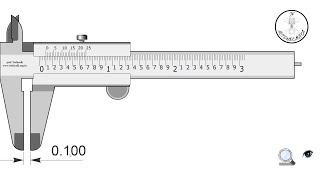 COMO MEDIR CON UN PIE DE REY O VERNIER MILÉSIMAS DE PULGADA  SIMULADOR  AUTOEVALUACIÓN [upl. by Bennet]
