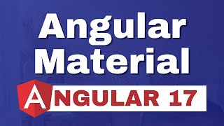 How to use Angular Material in Angular 17 [upl. by Nema875]