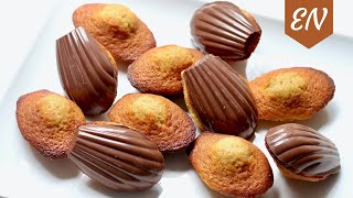 Classic French Madeleines Recipe  Chocolate Shell  Williams Kitchen [upl. by Sudoeht]