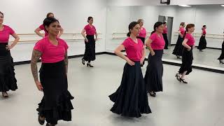 Caracoles Choreography Flamenco and Ballet Dance School Maria Osende [upl. by Hartmann]