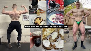 FULL DAY OF EATING  Refeed Edition 3800 Calories amp 550 carbs [upl. by Gustave190]