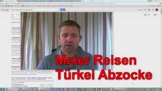 Meier Reisen Türkei Gewinnspiel Abzocke [upl. by Franny82]