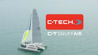 Shorthanded sailing Rapido 60 Trimaran with a 297sqm spinnaker [upl. by Patrich919]