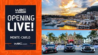 🔴 Opening Ceremony LIVE  WRC Rallye MonteCarlo 2024 [upl. by Leelahk825]