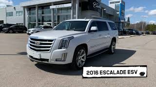 2016 Cadillac Escalade ESV Luxury Collection [upl. by Crowns]