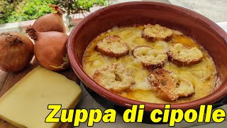 ZUPPA DI CIPOLLE ALLA FRANCESE ricetta facile ed economica [upl. by Gollin675]