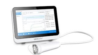 UBREATH BA200 Breath Analyzer Intro in Chinese FeNO FeCO Fractional exhaled nitric oxide [upl. by Audri77]