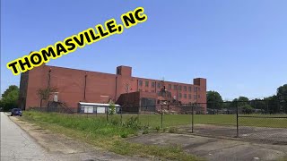 THOMASVILLE NC VIRTUAL DRIVING TOUR  4K HDR UHD [upl. by Ahsiekim43]