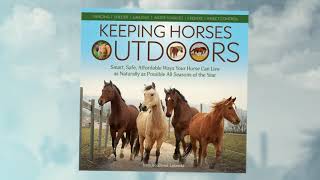 Keeping Horses Outdoors Book Trailer [upl. by Purpura480]