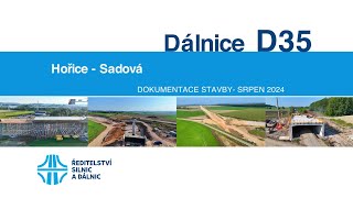 D35 Hořice–Sadová dokumentace stavby 082024 [upl. by Nochur525]