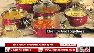 Smart Serve  Buy 6 Pc amp Get 6 Pc Serving Set Free By PNB [upl. by Artenra292]