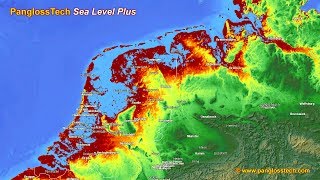 Risk from Sea Level Rise Northern Europe [upl. by Leyes691]