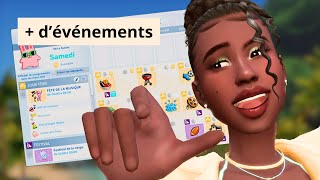 De nouveaux événements à ajouter à vos calendrier  📆 Spécial été 🌊🏖️ SIMS4 [upl. by Elyrpa]