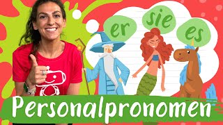 Personalpronomen  Deutsch  Grammatik – Grundschule  Silicon Valley Kids [upl. by Timmons]