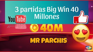 3 partidas Clásico • Parchis Star Big Win 40 Millones [upl. by Yhtimit548]