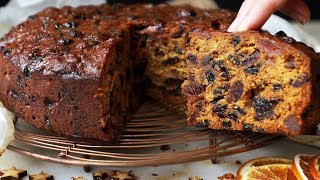 Christmas Cake Recipe  Easy Fruit Cake thats beautifully moist [upl. by Viviana966]