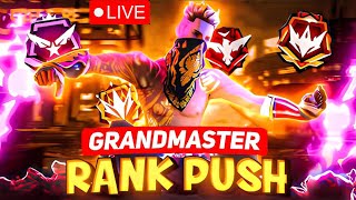 🔴Live Dominating Top 1🗿Grandmaster V Badge Lobby 😤 Serious Grandmaster PushingGarenaFree Fire [upl. by Rashidi]