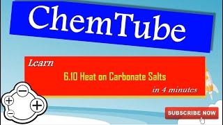 Chemistry SPM Learn 610 Effect of Heat on Carbonate Salts In 4 Minutes [upl. by Stedman]