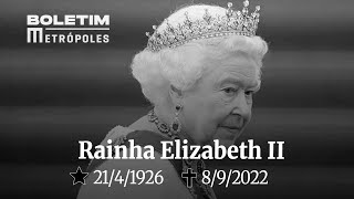 Morre a rainha Elizabeth II  Cobertura especial [upl. by Allare]