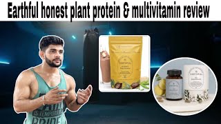 Earthful honest plant protein amp multivitamin review  Nimai Chaudhary [upl. by Tjon404]