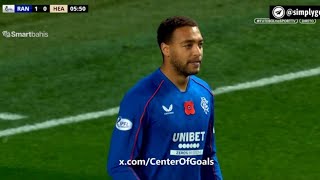 Cyriel Dessers Goal Rangers Vs Hearts 10 All Goals Analysis amp Extended Highlights [upl. by Innus]