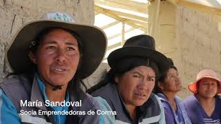 33 mujeres de Corma producen hortalizas de calidad aprovechando la energía solar [upl. by Ecyob688]