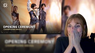 MARK TUAN ft KISS OF LIFE quot2024 VALORANT Champions Opening Ceremonyquot REACTION [upl. by Baudoin]