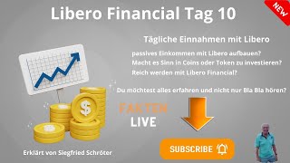 Libero Financial Review deutsch Tag 10  online Geld verdienen passiv  Erfahrungen Token Staking 🤑 [upl. by Elboa]