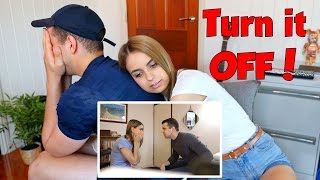 REACTING TO GIRLFRIENDS OLD PRANKS  SHE MADE ME DO IT [upl. by Ellehcer]