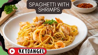 Spaghetti with Shrimps A Quick Flavor Packed Recipe for Seafood Lovers [upl. by Nikoletta]