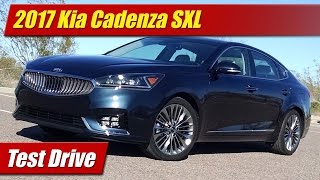 2017 Kia Cadenza SXL Test Drive [upl. by Ynnaj]