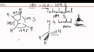 OCR Chemistry Unit F321 Module 2  Shapes of molecules and Ions [upl. by Atiuqin]