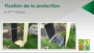 Poser le géotextile pour protéger un potager surélevé [upl. by Acino]