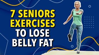 7 Seniors Exercises to Start Losing Belly Fat Over 60 [upl. by Aneev]