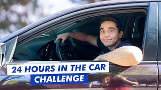 24 HOURS IN THE CAR CHALLENGE [upl. by Wendalyn]