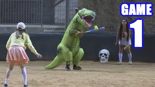 HALLOWEEN SPECIAL  Offseason Softball Series  Game 1 [upl. by Evans]