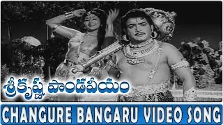 Changure Bangaru Video Song  Sri Krishna Pandaveeyam  NTR KRVijaya [upl. by Onidranreb]