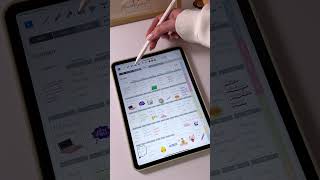 You NEED this digital planner for iPad  NEW features  Apple Pencil ipad digitalplanner [upl. by Gabbey560]