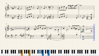 Splatoon Splattack  Piano Sheet Music [upl. by Akeem688]