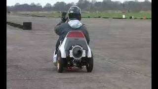 Jet Powered Sinclair C5 Turbine Failure [upl. by Drofiar]