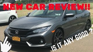 2017 Honda Civic Hatchback Sport Touring Full Review [upl. by Ellimac321]