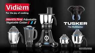 Vidiem Tusker  Best Multi Tasking Mixer Grinder 2021 In India [upl. by Lyssa535]