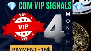 💎 CDM VIP SIGNAL SERVICE 💎 4th month batch start 🌟🌟🌟 JOIN NOW [upl. by Freeborn]